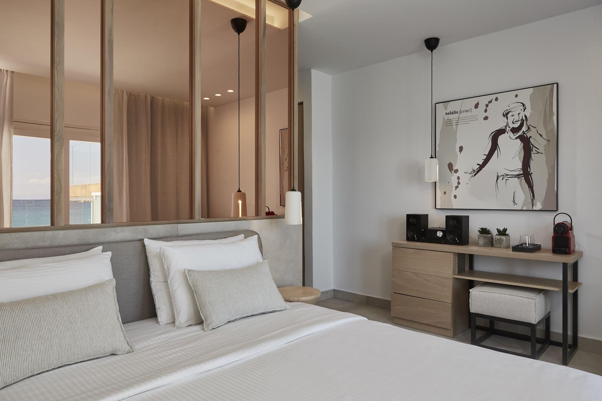 Mykonos Kosmoplaz Beach Resort Hotel Mykonos Town Экстерьер фото