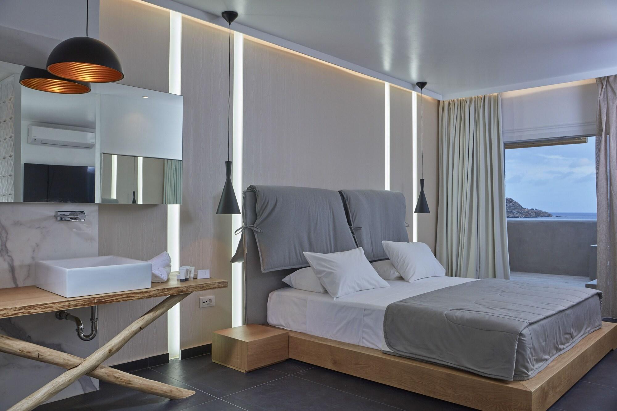Mykonos Kosmoplaz Beach Resort Hotel Mykonos Town Экстерьер фото