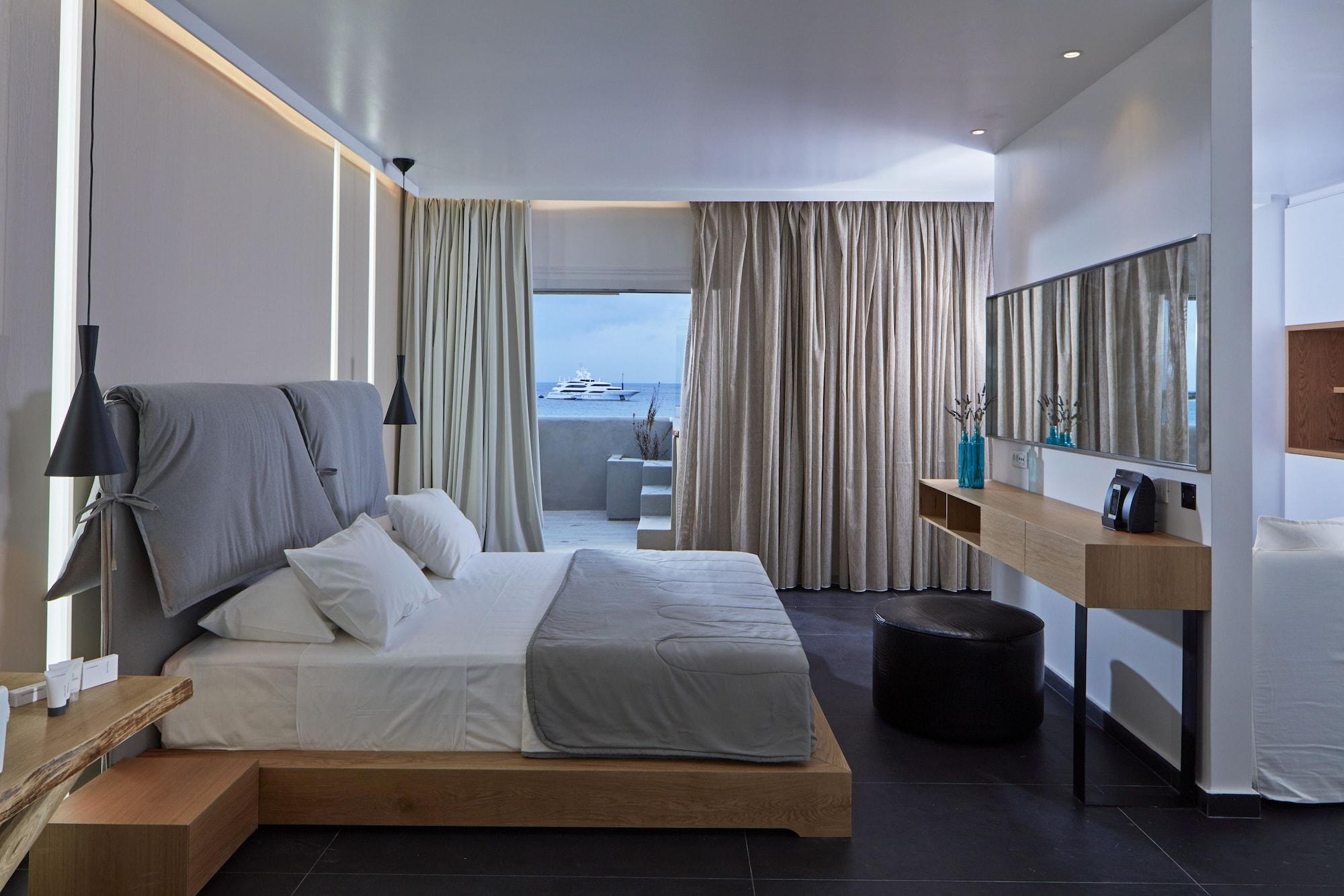 Mykonos Kosmoplaz Beach Resort Hotel Mykonos Town Экстерьер фото