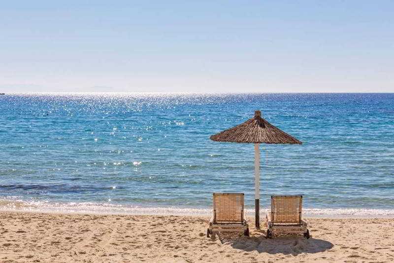 Mykonos Kosmoplaz Beach Resort Hotel Mykonos Town Экстерьер фото