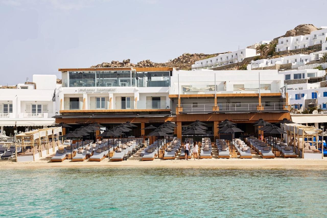 Mykonos Kosmoplaz Beach Resort Hotel Mykonos Town Экстерьер фото