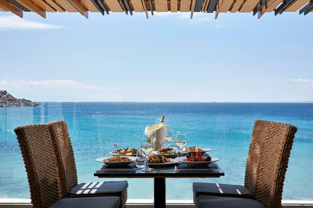 Mykonos Kosmoplaz Beach Resort Hotel Mykonos Town Экстерьер фото