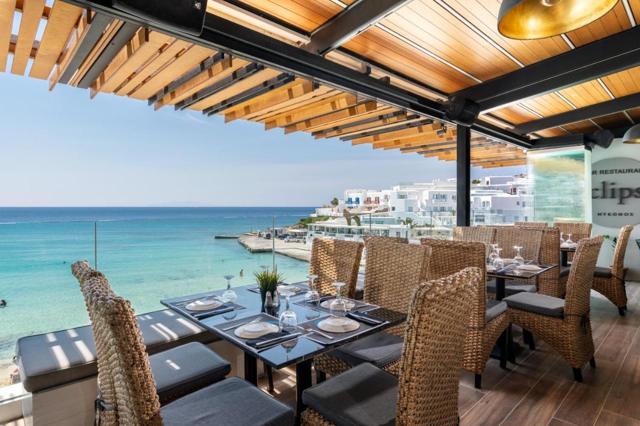 Mykonos Kosmoplaz Beach Resort Hotel Mykonos Town Экстерьер фото